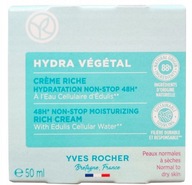 krem NAWILŻAJĄCY 50 ml Yves Rocher Krem Aksamitny CREME RICHE NON-STOP 48H