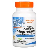 Suplement diety Doctor's Best High Absorption Magnesium 120 kapsułek