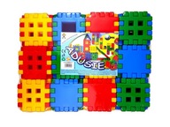 KLOCKI KONSTRUKCYJNE WAFLE ADUSIE 72 ELEMENTY – KREATYWNA ZABAWA