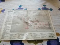 Poznań Międzynarodowe Targi Poznańskie 1949r plan