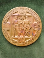 Medal 550 rocznica bitwy pod Grunwaldem W.Kowalik 1960r.