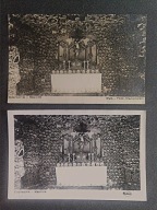 CZERWONE Kaplica , Mańkowski , zestaw 2 pocztówek