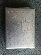 Papierośnica 1944 Stettin Szczecin sztuka okopowa oryginał