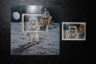 Blok 139 B zn z bloku Fi 3062 B ** - 20 Rocznica Lądowania na Księżycu