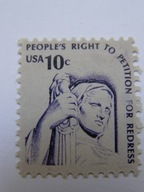 USA - statua - rzeźba Frasera - obiegowy z serii AMERICANA - Mi. 1319 **