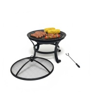 Palenisko Ogrodowe 2w1 Grill Węglowy BBQ Ruszt 1000