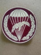 Naszywka wojskowa spadochron