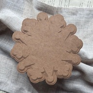 Baza ozdoba śnieżynka scrapbooking - świąteczny prezent na Boże Narodzenie