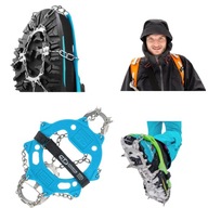 RACZKI TURYSTYCZNE KOLCE NA BUTY ŁAŃCUCHY UNIWERSALNY ROZMIAR 36-45