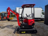 Minikoparka MEX X 15 KUBOTA 22KM 360 stopni, skrętne ramie, gąsienicowa
