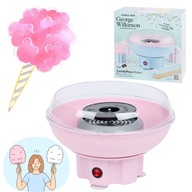 Różowa Domowa maszyna do waty cukrowej 400W George Wilkinson urządzenie