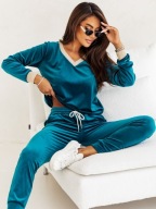 Komplet dresowy welurowy morski MOON r. M