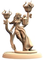 Dream Enchantress Czarodziejka Pinup B RPG Druk 3D NSFW