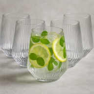 Szklanki do napojów Harmony 40 Lines DO NAPOJÓW wody soku6x300 ml Rastal