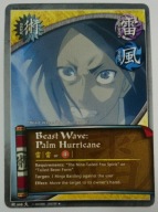 Karta Naruto CCG Jutsu Beast Wave: Palm Hurricane - J-668