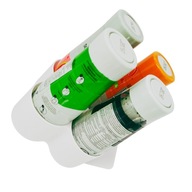 Stojak na syropy SodaStream | 4 butelki | biały organizer