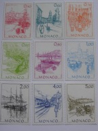 Monako - widoki dawnego Monte-Carlo - Mi. 1731-39 ** proj. Cz. Słania