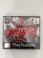 Gra Metal Gear Solid + Plakat PS1 PSX PAL Premierowe UK Prawie Perfekcyjne