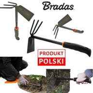 2W1 STALOWA MOTYKA MOTYCZKA OGRODNICZE GRABIE GRABKI OGRODOWE PAZURKI METAL