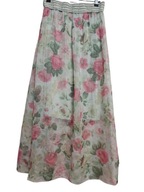 włoska romantyczna długa SPÓDNICA szyfonowa 36/38