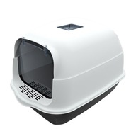 DUŻA KUWETA DLA KOTA ZAMKNIĘTA NA ŻWIREK 50CM ŁOPATKA GRATIS