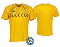 T-shirt męski koszulka sportowa Hummel ElitePolyJersey rozmiar S k. żółty