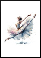 A2 59,4x42 PLAKAT OBRAZ BALETNICA TANCERKA TANIEC BALET SZKOŁA TAŃCA, NR 11