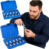 BLACK ZESTAW NASADEK TORX E-TORX 1/2 19EL KLUCZE W WALIZCE