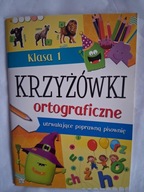 Krzyżówki ortograficzne kl. 1 utrwalające poprawną pisownie wyd. Aksjomat