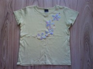 GAP - żółta bawełniana koszulka damska XS