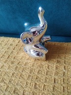 Figurka słonik w srebrnym kolorze