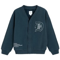 Cool Club, Bluza chłopięca, rozpinana, granatowa, SZKOŁA ŚWIĘTA 122