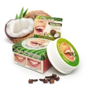 Tajska organiczna pasta do zębów Rasyan z goździkiem i kokosem 25g