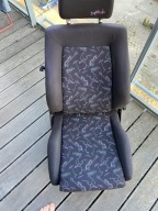 Fotele przód + boczki VW Golf I MK1 Genesis Cabrio KOMPLET