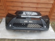 TOYOTA AYGO X ZDERZAK PRZÓD 209 CZARNY HALOGENY NOWY ORGINAŁ
