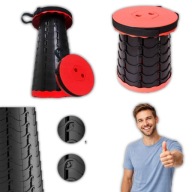 STOŁEK TURYSTYCZNY TABORET KRZESŁO WĘDKARSKIE TURYSTYCZNE SKŁADANE LEKKIE