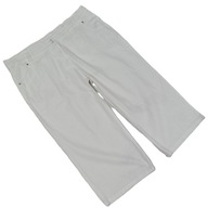 SPODNIE LNIANE RYBACZKI BIAŁE ROZM.48__TU