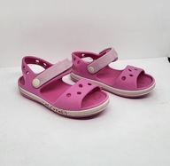 Dziecięce sandały Crocs Crocband Sandal Kids różowe 8 / 15 cm