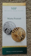 Folder 5 zł 2012,WARTA POZNAŃ,stan I