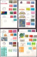 CEPT Europa FDC 1971 rocznik komplet