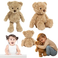 MIS PLUSZOWY PRZYTULANKA MASKOTKA DA DZIECI DUZY 30CM BRAZ TULIMALS BRAZOWY