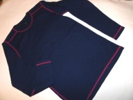 CUBUS 11-12 L. BLUZKA TERMICZNA 48% WOOL CIEPŁA SUPER NOWA!