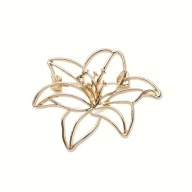 BROSZKA PRZYPINKA PIN kwiat orginalna strój garnitór bluzka AGRAFKA