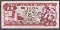Mozambik 1000 meticais 1983 - AB000 - stan bankowy UNC