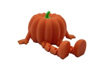 Figurka 3d Dynia z ruchomymi nogami - Halloween