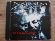 NAPALM DEATH - FEAR, EMPTINESS, DESPAIR CD 1PRESS CARCASS BRUTAL TRUTH