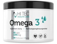 HI TEC KWASY OMEGA 3 WITAMINY EPA DHA WIT E 60 KAPSUŁEK WYSOKIEJ JAKOSĆI