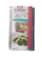 JOIE Woreczki TOREBKI strunowe na żywność 6 szt. 2,25 L