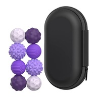 Magnetyczne Sensoryczne Kulki Antystresowe z etui: Odcienie fioletu 8 sztuk