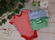 George świetne body 62-68cm 3-6mies 3szt